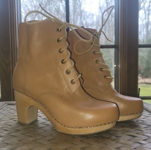 Jeffrey Campbell Tan Ankle Boots